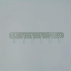 Kitchen Hanging Storage Rack 360 Rotating With 6 Hooks Towel Rag Hook Hanger