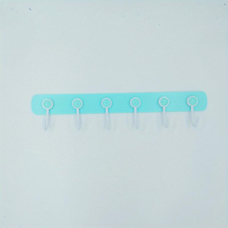 Kitchen Hanging Storage Rack 360 Rotating With 6 Hooks Towel Rag Hook Hanger