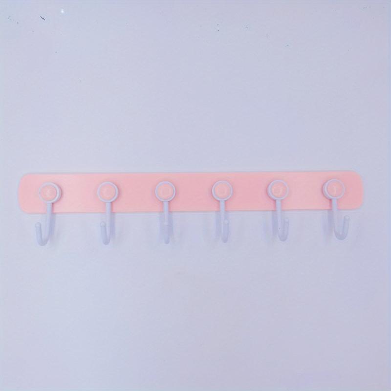 Kitchen Hanging Storage Rack 360 Rotating With 6 Hooks Towel Rag Hook Hanger