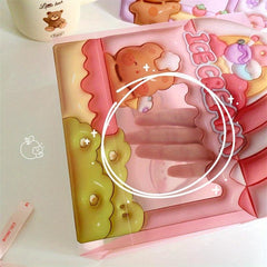 3D Cartoon Gift Bag for Birthday, Creative Tote Bag