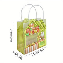 3D Cartoon Gift Bag for Birthday, Creative Tote Bag