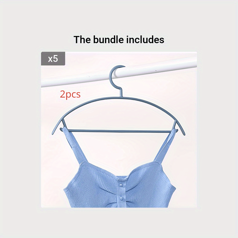 Wide Shoulder Clothes Hanger Non-slip Drying Rack Adult Plastic Dorm Student