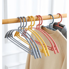 Wide Shoulder Clothes Hanger Non-slip Drying Rack Adult Plastic Dorm Student