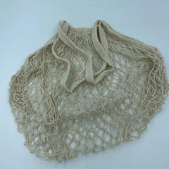 Reusable Fruit String Grocery Shopper Cotton Tote Mesh Bag