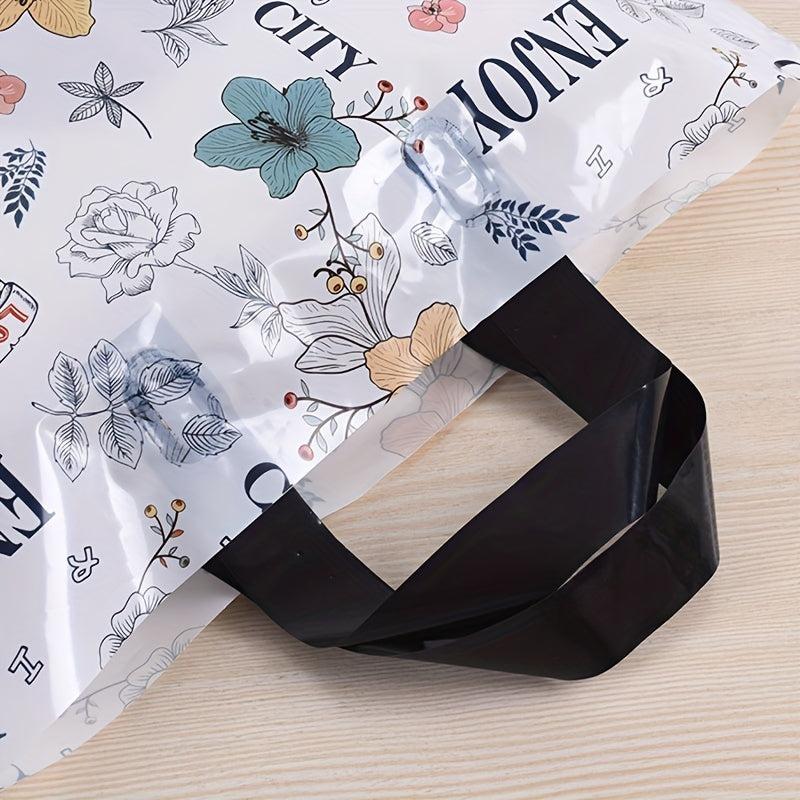 10pcs Women's Clothing Store Portable Plastic Packaging Bags