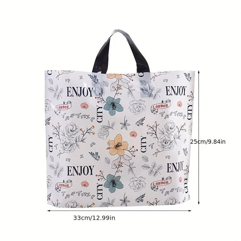 10pcs Women's Clothing Store Portable Plastic Packaging Bags