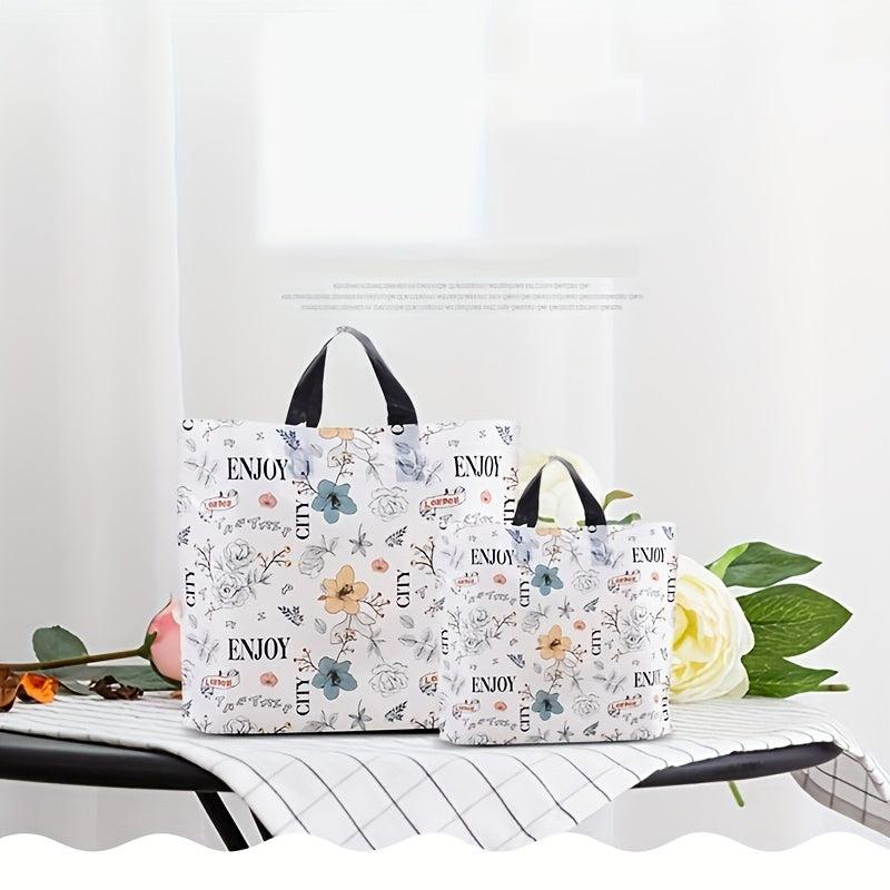 10pcs Women's Clothing Store Portable Plastic Packaging Bags