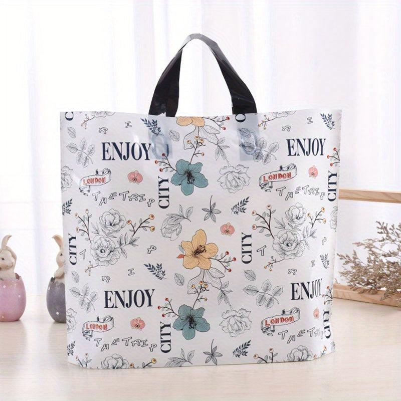 10pcs Women's Clothing Store Portable Plastic Packaging Bags