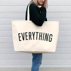 Giant Canvas Shopping Bag Large Shoulder Handbag Travel Bag