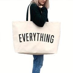 Giant Canvas Shopping Bag Large Shoulder Handbag Travel Bag
