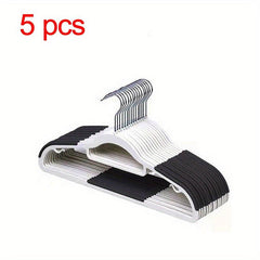 5pcs Fish Mouth Double Position Shoulder Resistant Hangers Set