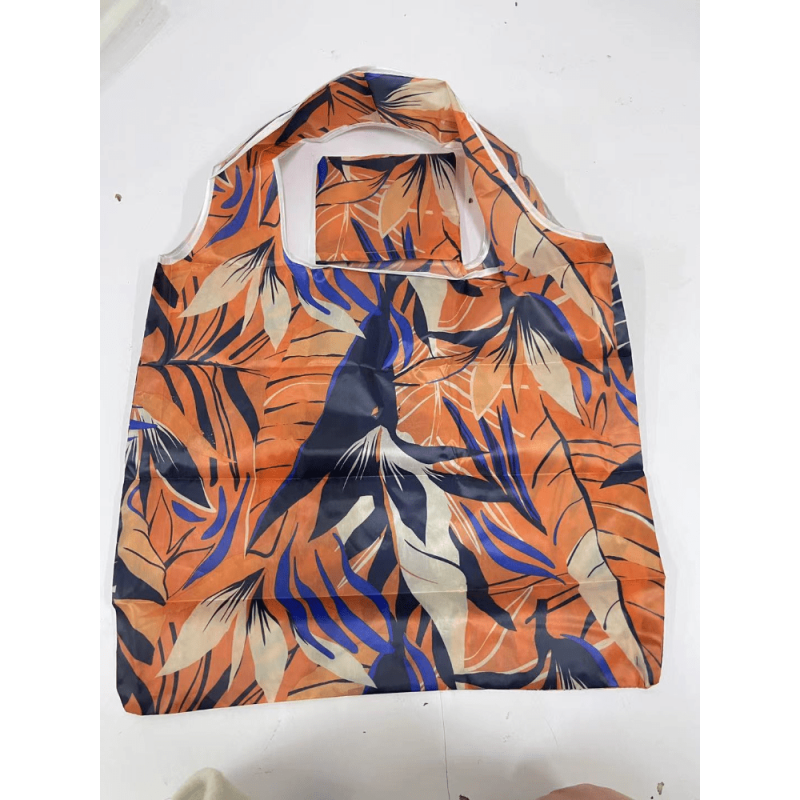 Large Capacity Reusable Grocery Bag with Handles, Foldable & Washable