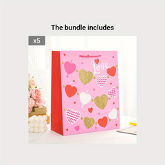 Elegant Gift Bag Set - Pack of 12
