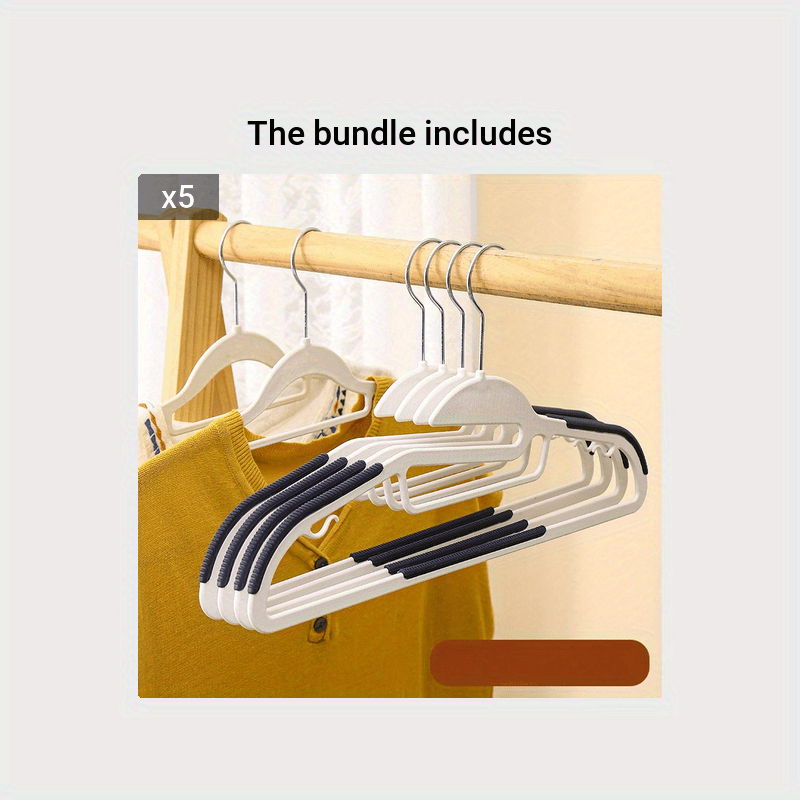 Plastic Hangers Fish Mouth Anti-slip Clothes Support