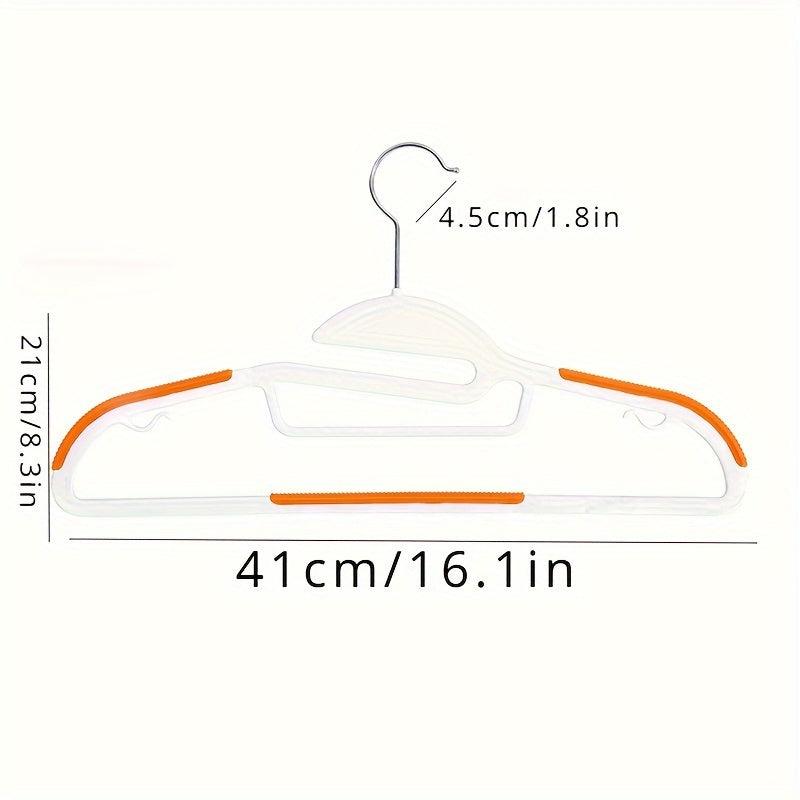 Plastic Hangers Fish Mouth Anti-slip Clothes Support
