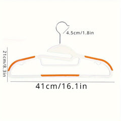 Plastic Hangers Fish Mouth Anti-slip Clothes Support