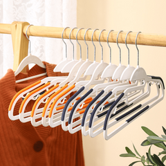 Plastic Hangers Fish Mouth Anti-slip Clothes Support