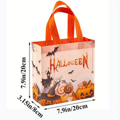 4pcs Halloween Trick Or Treat Bags Small Halloween Tote Bags With Handles