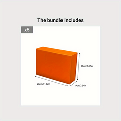 Orange Gift Box with Magnetic Closure
