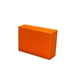 Orange Gift Box with Magnetic Closure