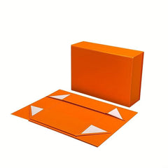 Orange Gift Box with Magnetic Closure