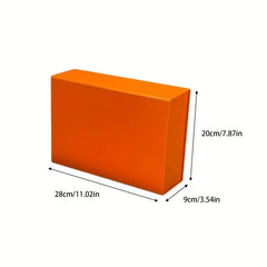 Orange Gift Box with Magnetic Closure