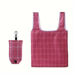 Portable Folding Bag Floral Polyester Bag for Shopping
