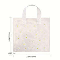 Thickened Transparent Handbag Kids Gift Food Packaging Plastic Bag