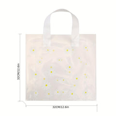 Thickened Transparent Handbag Kids Gift Food Packaging Plastic Bag