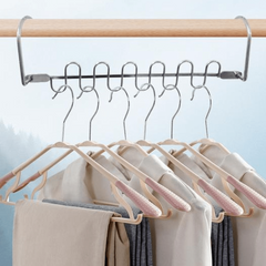 Porous Wave Magic Hanger Wardrobe Storage Rack