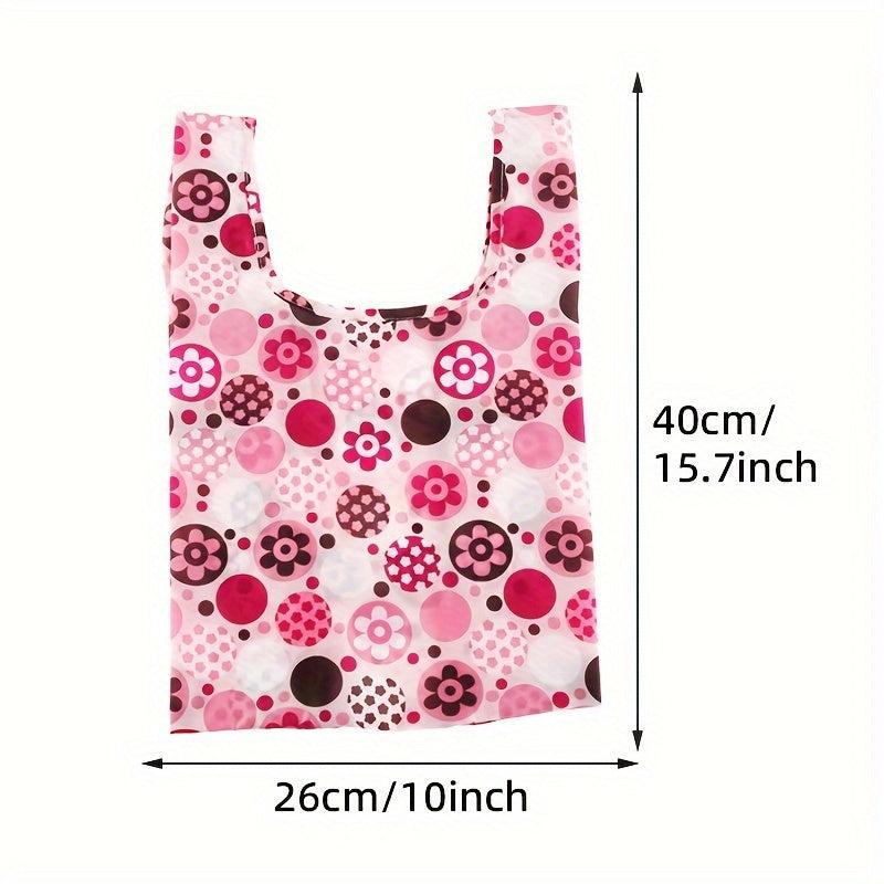 Portable Shopping Bag Printed Storage Bag Foldable Shopping Bag