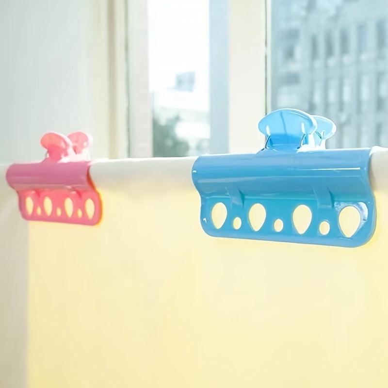 Clothesline Clamp For Indoor And Outdoor Use