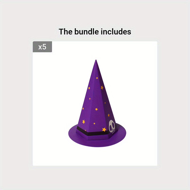 10pcs Halloween Cartoon Hat Candy Cookie for Party