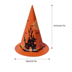 10pcs Halloween Cartoon Hat Candy Cookie for Party