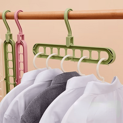Nine-hole Hanger Traceless Folding Pants Hanger