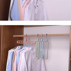 Nine-hole Hanger Traceless Folding Pants Hanger
