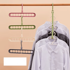 Nine-hole Hanger Traceless Folding Pants Hanger