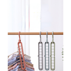 Nine-hole Hanger Traceless Folding Pants Hanger