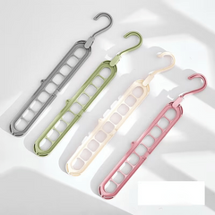 Nine-hole Hanger Traceless Folding Pants Hanger