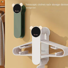 Telescoping Hanger Storage Organizer Holds Up To 30-50 Hangers