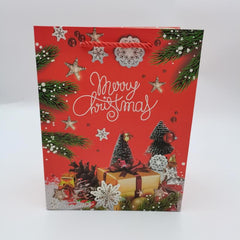 Portable Card Paper Bag 18x10 Sanding Powder Inside