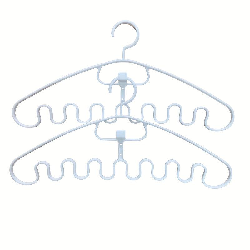 Wave Shape Hangers Storage Racks for Clothing Stores