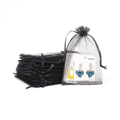 100pcs Assorted Mesh Drawstring Gift Bags Candy Gift Random 12 7x17 78 Cm