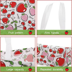 8pcs Oversize Reusable Shopping Bags Bulk Foldable with Reinforced Handles