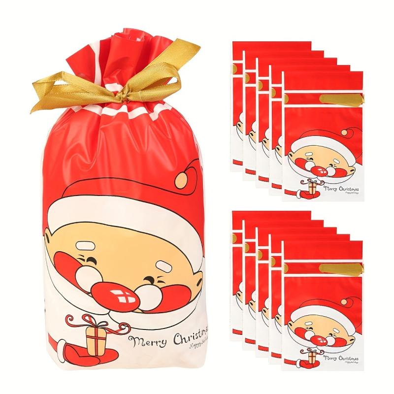10pcs Christmas Gift Drawstring Bags 14.99