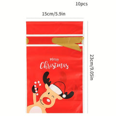 10pcs Christmas Gift Drawstring Bags 14.99