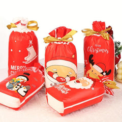 10pcs Christmas Gift Drawstring Bags 14.99