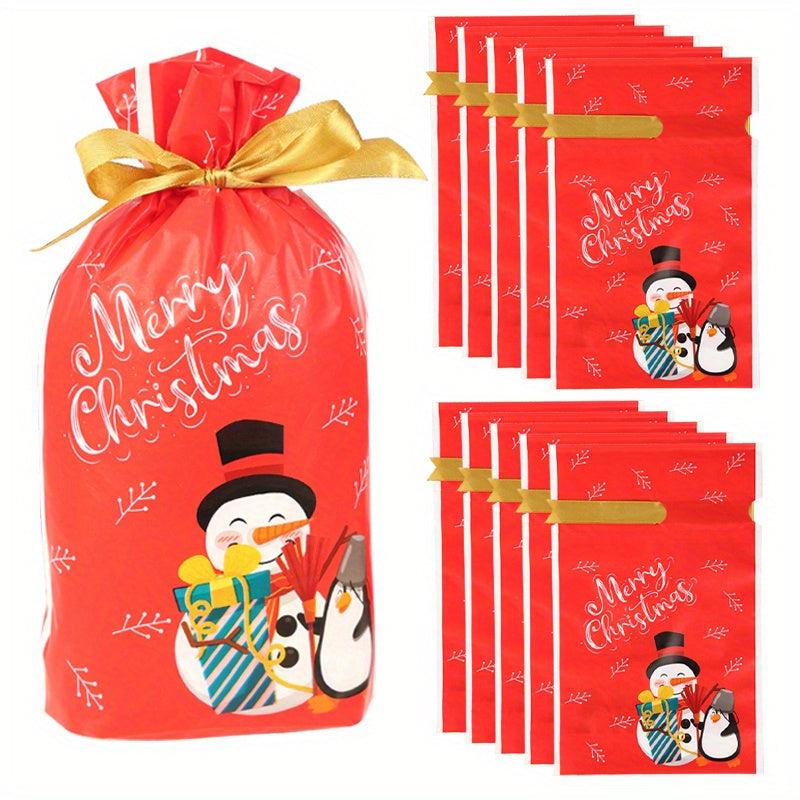 10pcs Christmas Gift Drawstring Bags 14.99