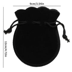 6pcs Jewelry Gift Drawstring Calabash Pouch Random Mixing