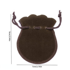 6pcs Jewelry Gift Drawstring Calabash Pouch Random Mixing